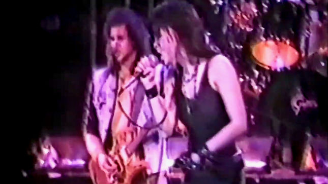 CHASTAIN Feat. LEATHER LEONE - Rare Live Video For "When The Battle's Over" Unearthed