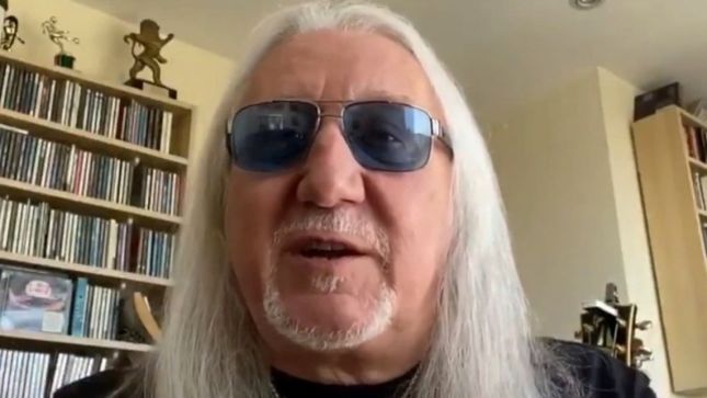 URIAH HEEP Guitarist MICK BOX Looks Back On Touring With KISS In The '70s, Comments On Drummer LEE KERSLAKE Not Getting Credit On Classic OZZY OSBOURNE Albums