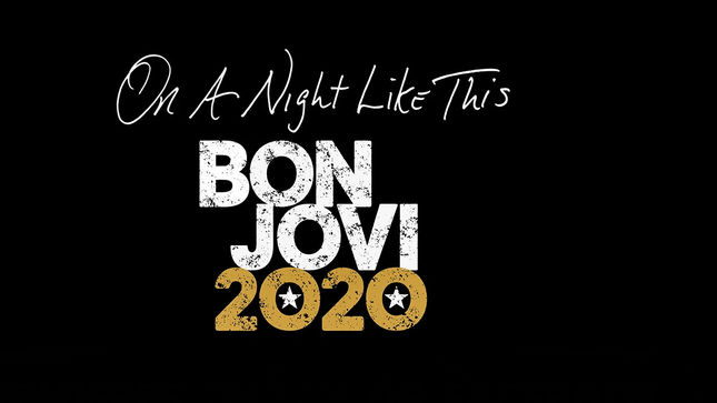 BON JOVI To Stream "On A Night Like This - Bon Jovi 2020" Concert Film Via Facebook This Friday; Teaser Streaming