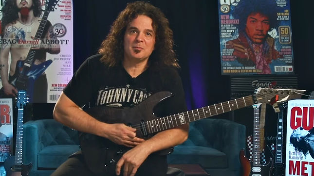 VINNIE MOORE - Superimposing Triads Within Soloing Sequences; New Guitar Lesson Video Streaming