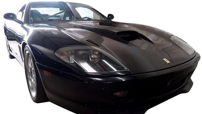 EDDIE VAN HALEN – 2000 Black Ferrari Up For Auction