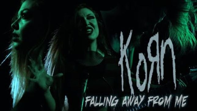 THE AGONIST Vocalist VICKY PSARAKIS Covers KORN's "Falling Away From Me" (Video)