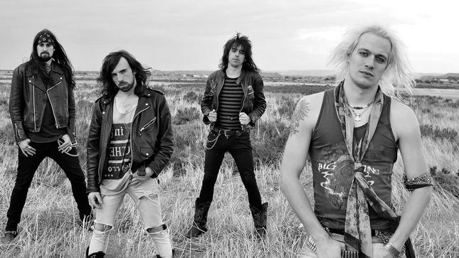 LACED IN LUST - Australian Sleaze Rockers Release "Hard In This Town" Music Video
