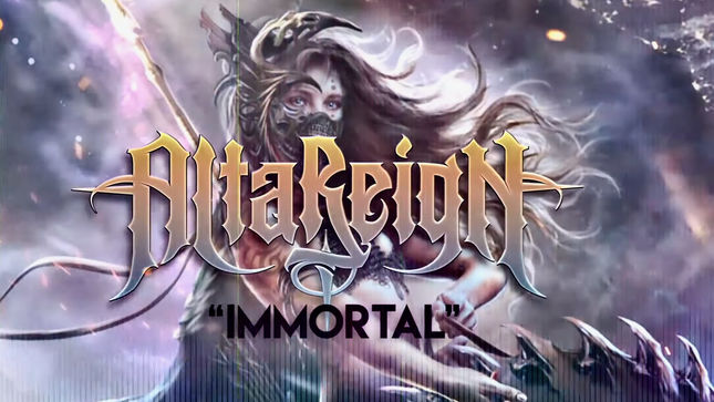 ALTA REIGN Feat. TRANS-SIBERIAN ORCHESTRA / SAVATAGE Drummer JEFF PLATE Release Static Video For Debut Single "Immortal"
