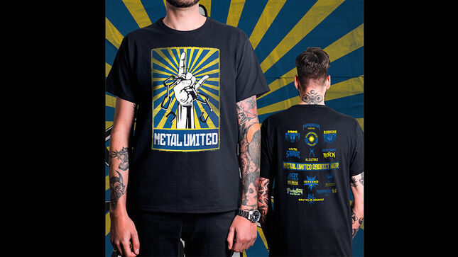 European Metal Alliance Launches "Metal Charity T-Shirt In Aid Of Ukrainian People In Need -
