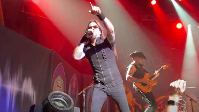 QUEENSRŸCHE - Front Row Fan-Filmed Video Of Entire Los Angeles Show Streaming