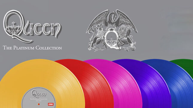 QUEEN To Release The Platinum Collection In 6LP Coloured Vinyl Box