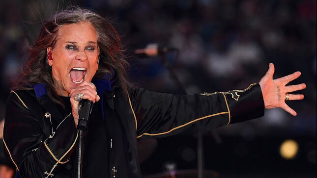 Ozzy Osbourne Releases Official Live Footage Of His Recent NFL