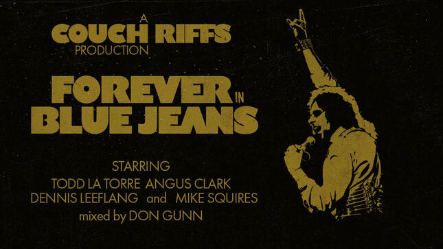 QUEENSRŸCHE's TODD LA TORRE, TRANS-SIBERIAN ORCHESTRA's ANGUS CLARK And Others Perform NEIL DIAMOND Classic "Forever In Blue Jeans" In The Style Of DIO; New Couch Riffs Video Streaming