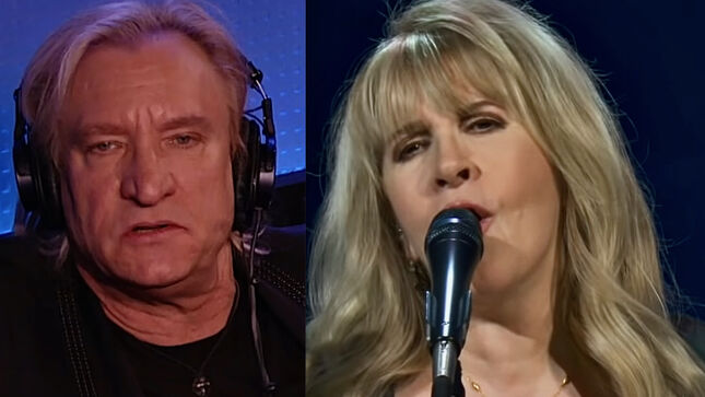 JOE WALSH Discusses His Romance With STEVIE NICKS - "I Don't Think Either Of Us Could Have Committed To A Lasting Relationship In The State That We Were In"; Video
