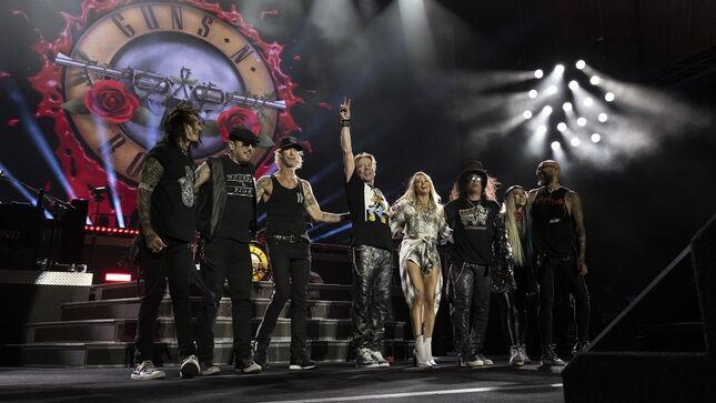 GUNS N' ROSES Reignite World Tour With North American Kickoff In