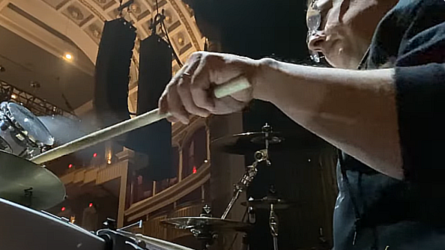 DREAM THEATER Drummer MIKE MANGINI Shares Invisible Monster Soundcheck  Video - BraveWords