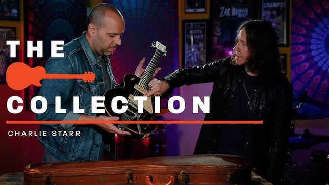 BLACKBERRY SMOKE's CHARLIE STARR Offers Close-Up Look At His Vintage Guitars In New Episode Of "The Collection"; Video