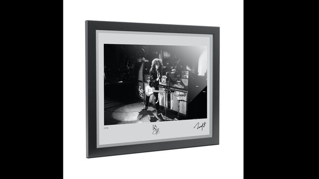 LED ZEPPELIN Guitarist JIMMY PAGE - Signed NEAL PRESTON Fine Art Prints Available Now
