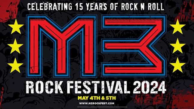 QUEENSRŸCHE, BRET MICHAELS, STEPHEN PEARCY, NIGHT RANGER, And More Confirmed For M3 Rock Festival 2024