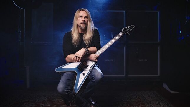 JUDAS PRIEST Guitarist RICHIE FAULKNER Featured In The Flying V Documentary Interview - "I Used To Play Along To IRON MAIDEN's Live After Death And Learn DAVE MURRAY's Parts" (Video)