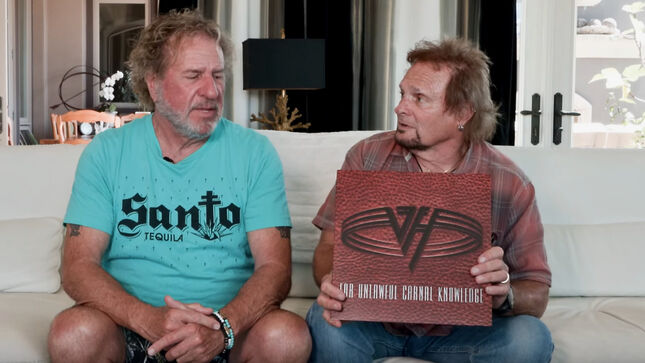 SAMMY HAGAR & MICHAEL ANTHONY Discuss VAN HALEN’s For Unlawful Carnal Knowledge - "May Be Our Greatest Record, Song For Song, And Certainly The Way It Sounded"; Video