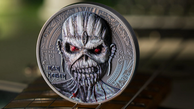 IRON MAIDEN - 2024 Book Of Souls Silver Coins And Notes Available For Pre-Order