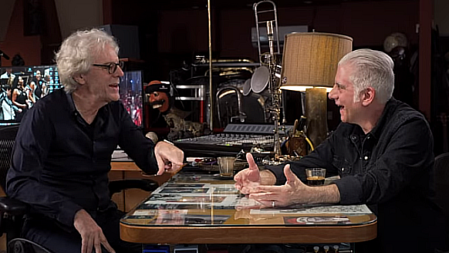 THE POLICE Drummer STEWART COPELAND Featured In Career-Spanning Interview With Producer / Songwriter RICK BEATO - "'Spirits In The Material World' Is A Casio Riff" (Video)