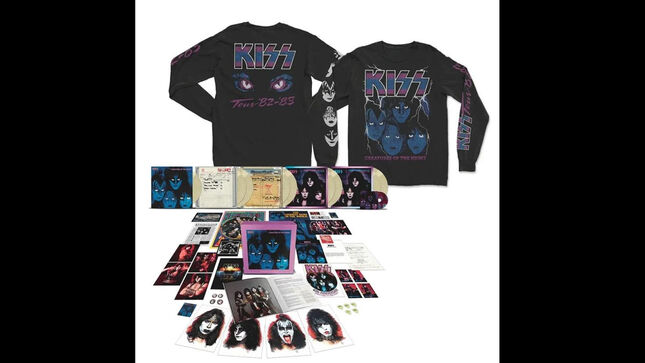 KISS To Release Creatures Of The Night 40th Anniversary Edition In 9LP Vinyl Box Set Next Month