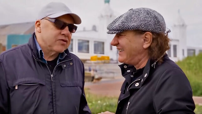 AC/DC's BRIAN JOHNSON, DIRE STRAITS' MARK KNOPFLER Team Up For New Sky Arts TV Series - "Johnson And Knopfler’s Music Legends" To Premier In April