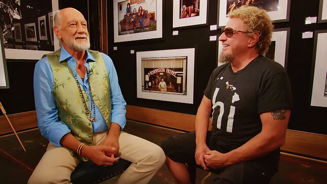 MICK FLEETWOOD Talks To SAMMY HAGAR About The Highs And Lows Of Being In FLEETWOOD MAC - "Somehow The Band Has Survived Against Hopeless Odds, Mostly Created By Ourselves"; Video