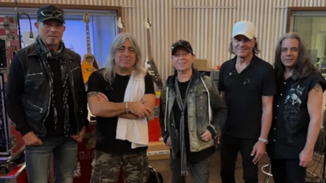 SCORPIONS Share Las Vegas Residency Rehearsal Footage From Hannover's Peppermint Park Studios