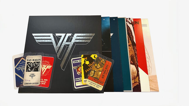 VAN HALEN - The Collection 1978-1984 Exclusive Limited Edition 6LP Box Set Available With Backstage Passes