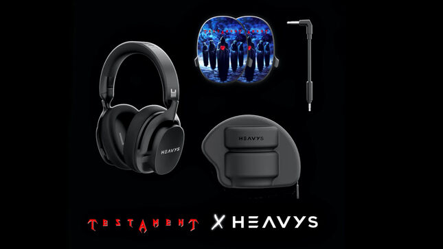 TESTAMENT Joins Forces With Heavys Headphones For "Souls Of Black" Shells Edition