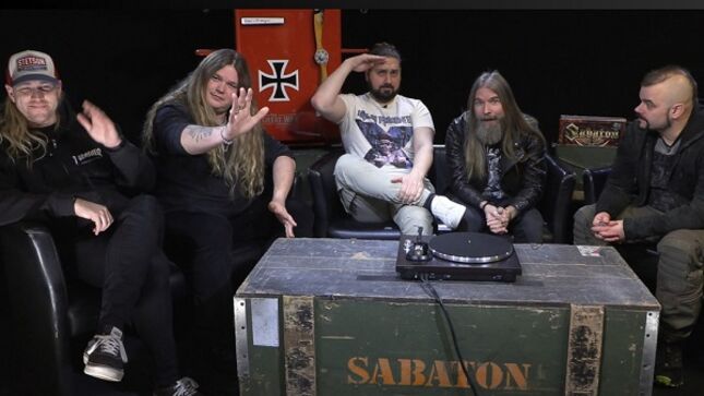 SABATON Holding The Art Of War Listening Party On YouTube Today