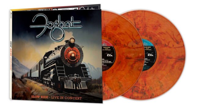 FOGHAT’s Iconic 1999 Live Concert Album Released Today; Double Orange Marble Vinyl Edition Announced