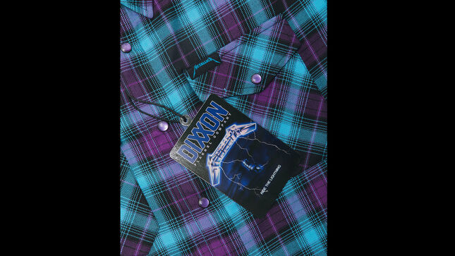 METALLICA - Limited Edition Dixxon x Metallica Ride The Lightning Flannels Available