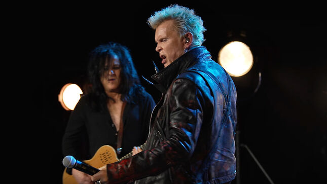 BILLY IDOL Shares Official "Rebel Yell" Video From Rewind Livestream Event