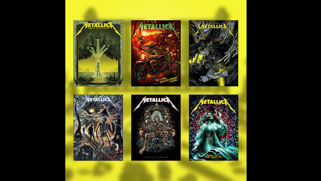 METALLICA - Limited Edition 72 Seasons Poster Series Hits The Met Store On Thursday