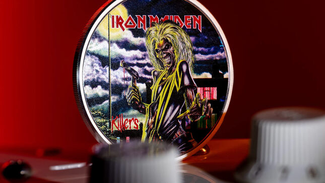 IRON MAIDEN - "Killers" 1oz Silver Coin Available; Video