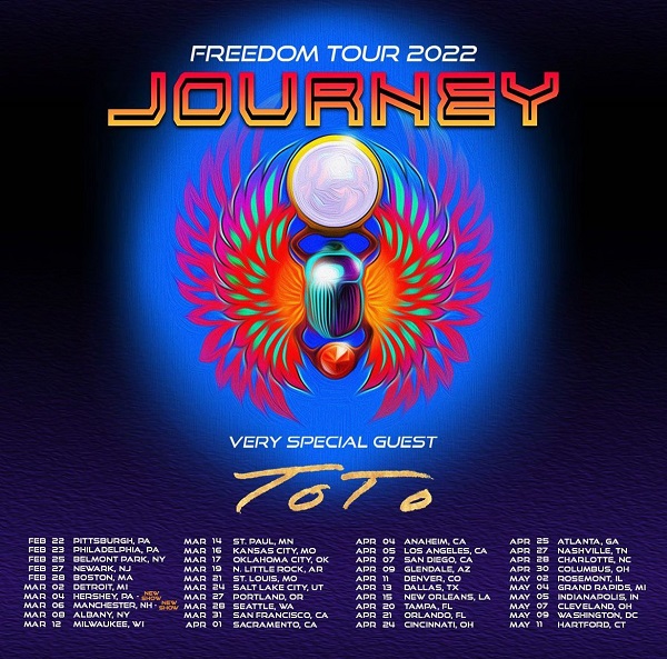 journey tour song lineup