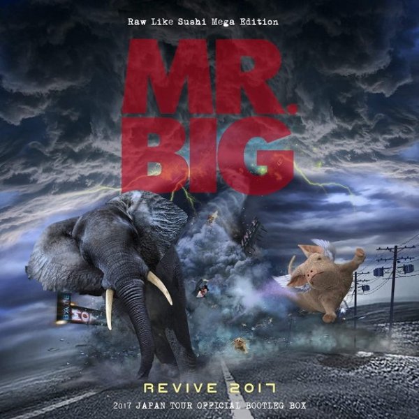 Mr Big Raw Like Sushi Mega Edition Revive 17 Japan Tour Official Bootleg 18 Cd Box Set To Be Released This Month Bravewords