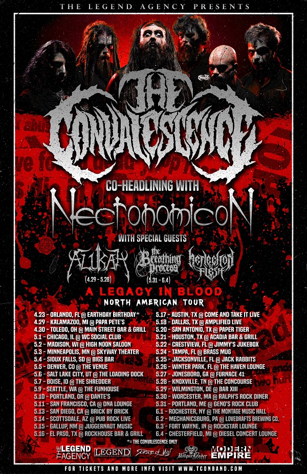 NECRONOMICON Announce North American Co-Headlining Tour With THE ...