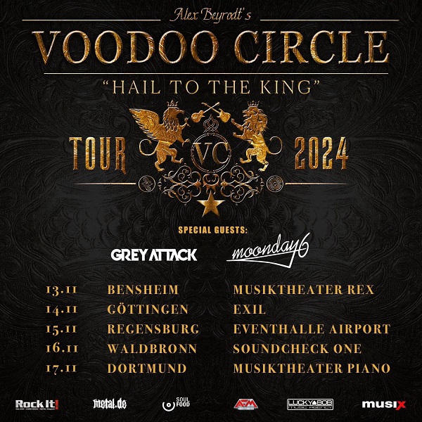 VOODOO CIRCLE Announce November 2024 Live Dates For Germany BraveWords