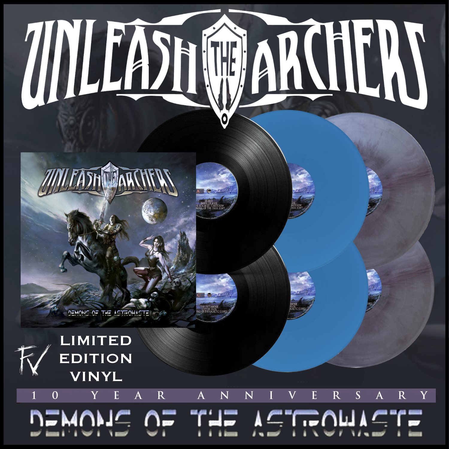 UNLEASH THE ARCHERS - Demons of the AstroWaste [FULL ALBUM] 