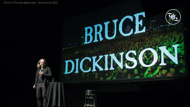 BRUCE DICKINSON Dazzles Montreal On His Spoken Word Tour