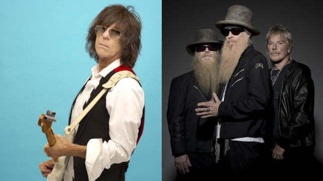 JEFF BECK, ZZ TOP Tour To Resume Next Year; DUSTY HILL On The Mend