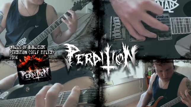 Symphonic Death Metallers PERDITION Release “Walls Of Bibilcide” Guitar And Bass Demonstration Video