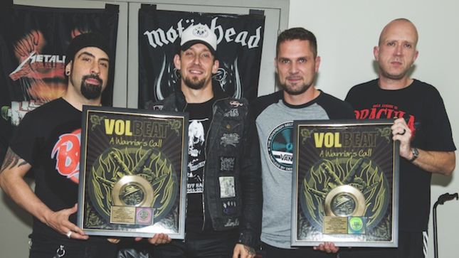 VOLBEAT's "A Warrior's Call" Certified Gold By RIAA