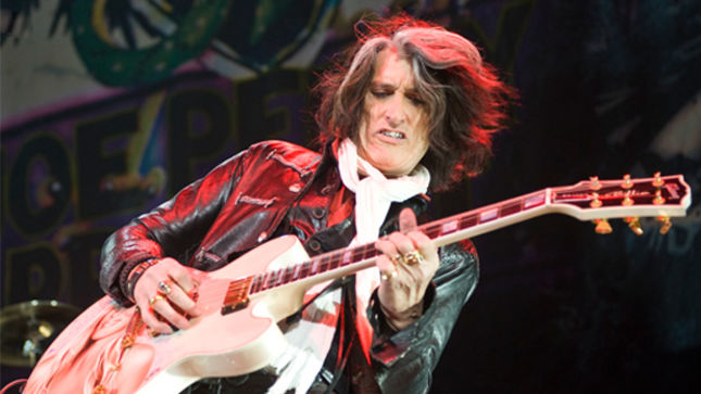 AEROSMITH Guitarist JOE PERRY Visits NYSE; Video Streaming