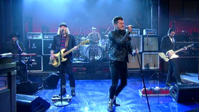 RIVAL SONS Appear On The Late Show With David Letterman; Video Streaming