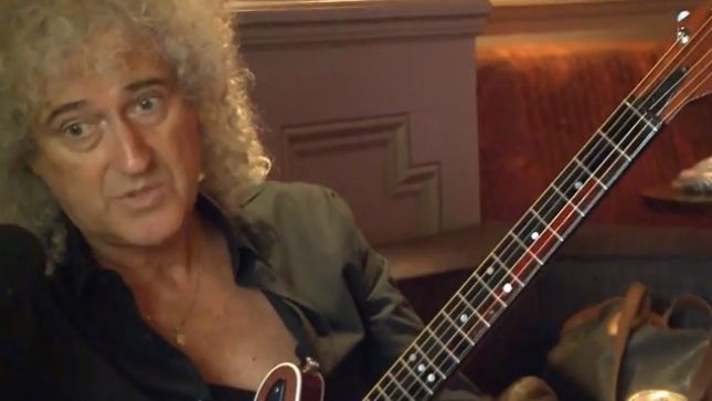 QUEEN’s Brian May Talks About Building The Red Special Guitar; Video