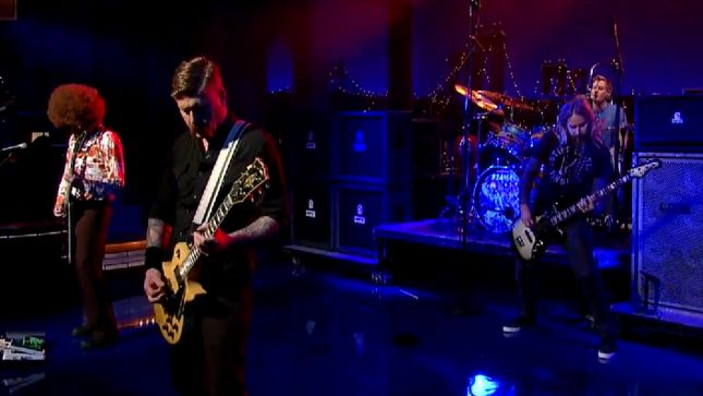 MASTODON Perform "The Motherload" On The Late Show With David Letterman; Video Streaming