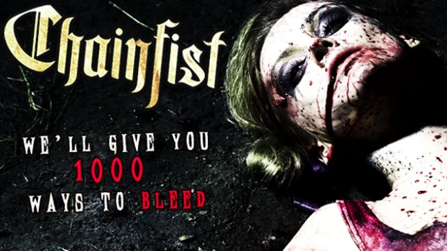 CHAINFIST Release "1000 Ways To Bleed" Lyric Video