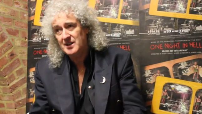 QUEEN Guitarist BRIAN MAY Talks FOO FIGHTERS - "They Have This Kind Of Similar Spirit To What We Had And What We Have"